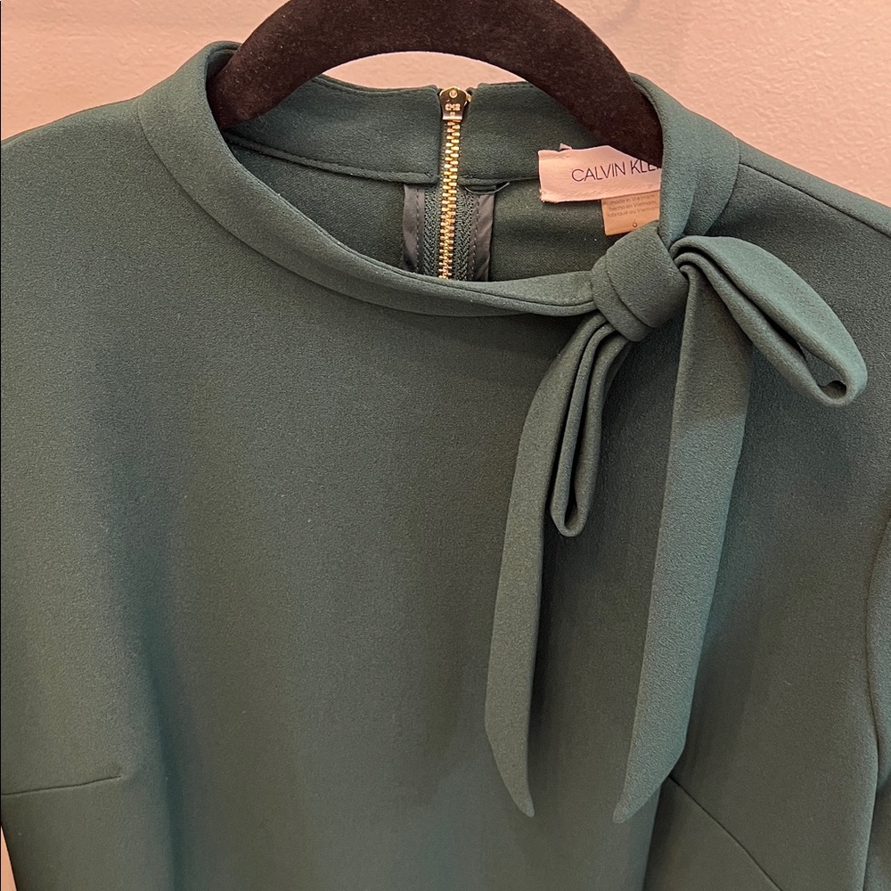 Calvin Klein Forest Green Dress
